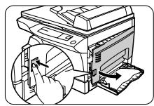 OLIVETTI COPIA 9915 - MISFEED REMOVAL PAPIERSTAUBESEITIGUNG - 3