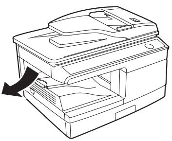 OLIVETTI D-COPIA 200D - Déverrouillez le bouton de verrouillage de la tête du scanner. - 2