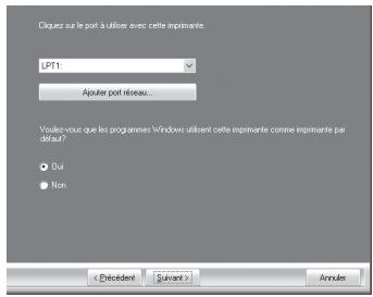 OLIVETTI D-COPIA 200D - Cliquez sur le bouton "Ajouter port reseau". - 1