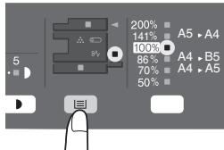 OLIVETTI D-COPIA 200D E D-COPIA 201D - Appuyez sur la touche de selection du magasin (②). - 1