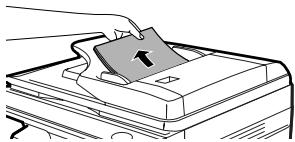 OLIVETTI D-COPIA 200D E D-COPIA 201D - Retirez les feuilles qui n'ont pas encore ete numerisées du plateau de chargement des originaux. - 1