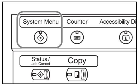 OLIVETTI D-COPIA 300MF - Selecting Default Screen (Optional) - 1