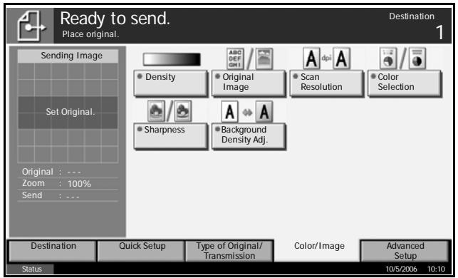 OLIVETTI D-COPIA 300MF - Send Screen - 4