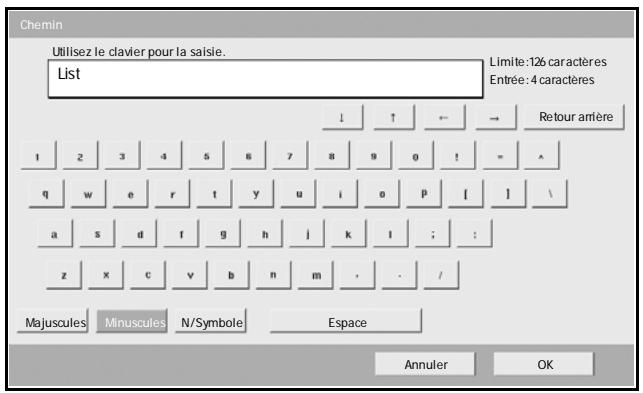 OLIVETTI D-COPIA 300MF - Saisie de caractères - 2