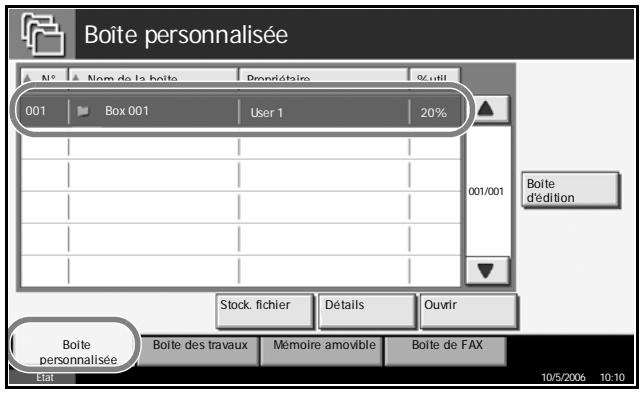 OLIVETTI D-COPIA 300MF - Stockage de documents dans la Boîte personalisée - 3