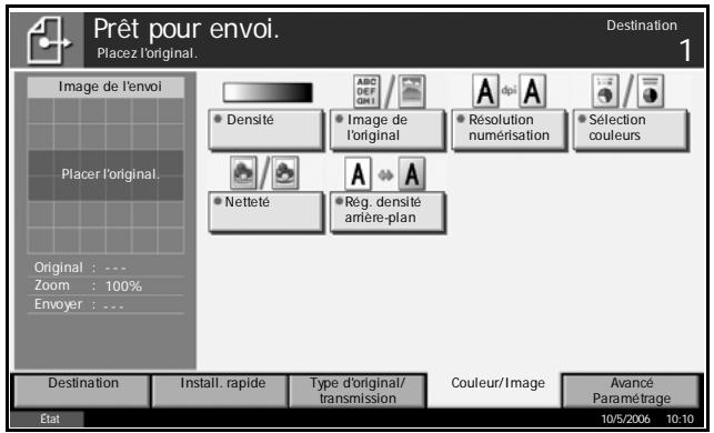 OLIVETTI D-COPIA 300MF - Écran Envoyer - 4
