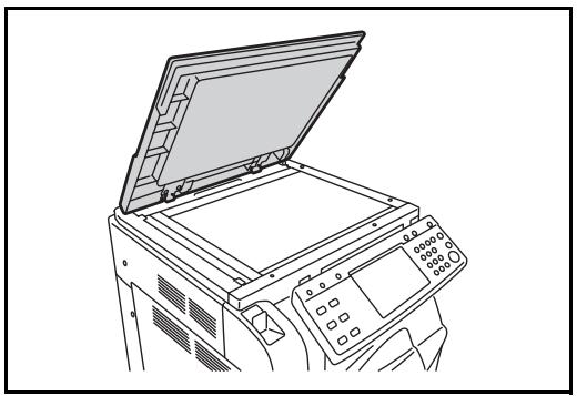 OLIVETTI D-COPIA 300MF - Placing Originals on the Platen - 1