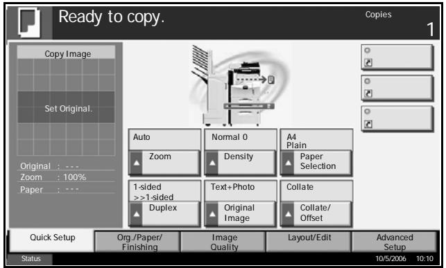 OLIVETTI D-COPIA 300MF - Copy Screen - 1