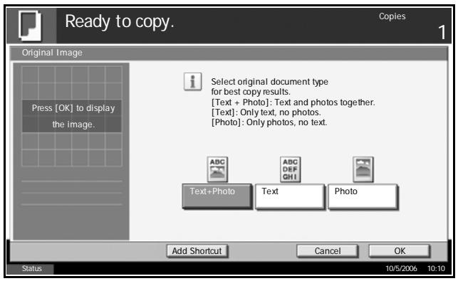 OLIVETTI D-COPIA 300MF - Selecting Image Quality - 2