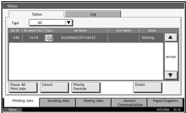 OLIVETTI D-COPIA 300MF-400M-500MF - Canceling Job - 1
