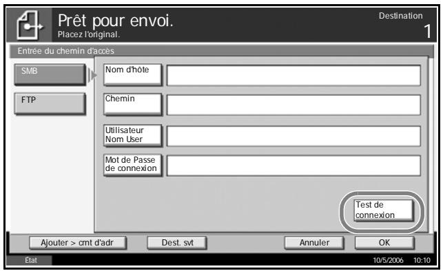 OLIVETTI D-COPIA 300MF-400M-500MF - Envoi vers dossier (SMB) - 5