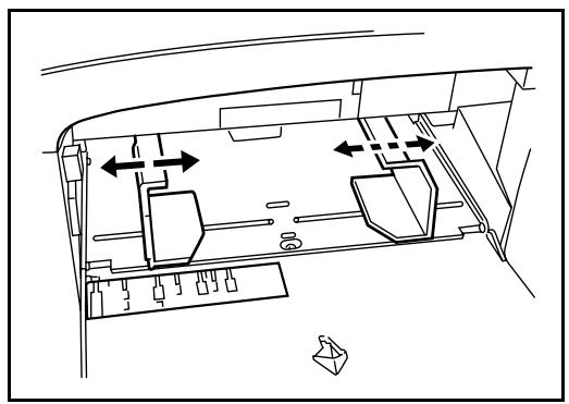 OLIVETTI D-COPIA 300MF-400M-500MF - Chargement du papier dans le bac MF - 2
