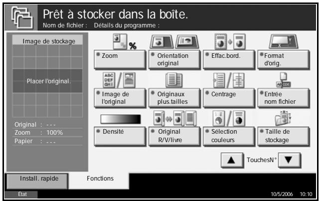 OLIVETTI D-COPIA 400M - Stockage de documents dans la Boîte personalisée - 5