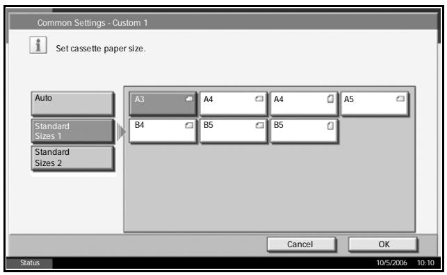 OLIVETTI D-COPIA 400M - Press the System Menu key. - 2