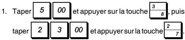 OLIVETTI ECR 5920F - Transfert d'un paiement finalisé à une autre forme de paiement - 1