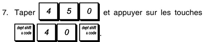 OLIVETTI ECR 5920F - Mise en attente et rappel d'une transaction de vente - 7