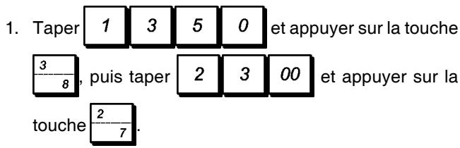 OLIVETTI ECR 5920F - Mise en attente et rappel d'une transaction de vente - 1