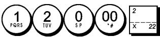 OLIVETTI ECR 6800 - Paiement par carte - 1