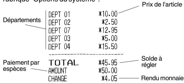 OLIVETTI ECR 6900 - Example ticket - 2