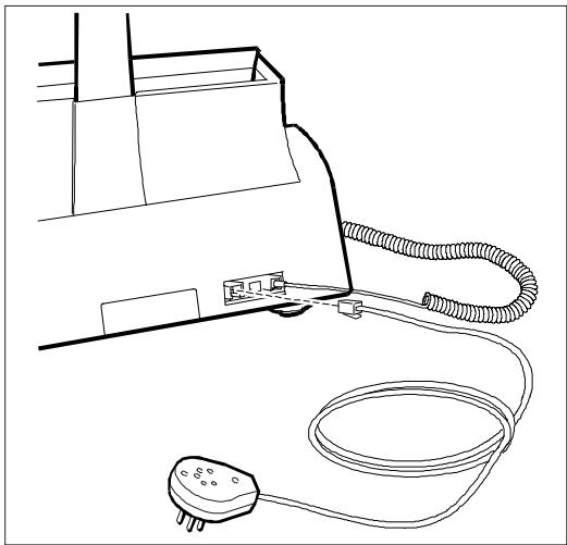 OLIVETTI JET-LAB 500 - Connexion à la ligne téléphonique - 1