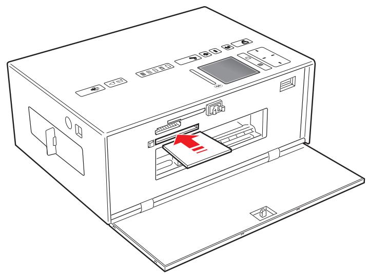 OLIVETTI MY_WAY - Insertion de la carte mémoire - 1