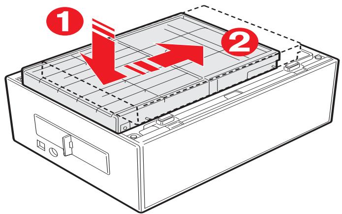 OLIVETTI MY_WAY PLUS - Retrait de la carte mémoire - 1