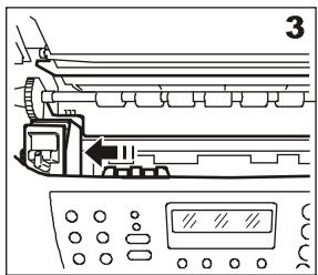 OLIVETTI OFX 180 - NETTOYAGE DE LA BANDE ESSUIE-TETE - 3