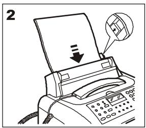 OLIVETTI OFX 180 - CHARGEMENT DU PAPIER - 2
