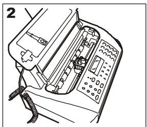 OLIVETTI OFX 180 - NETTOYAGE DE LA BANDE ESSUIE-TETE - 2