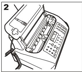 OLIVETTI OFX 180 - INSERTION DE LA TETE D'IMPRESSION - 2