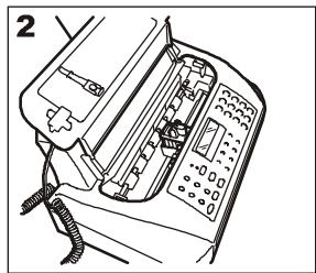 OLIVETTI OFX 180 - NETTOYAGE DES CONTACTS ELECTRIQUES DE LA TETE D'IMPRESSION - 2