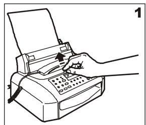 OLIVETTI OFX 180 - NETTOYAGE DE LA BANDE ESSUIE-TETE - 1