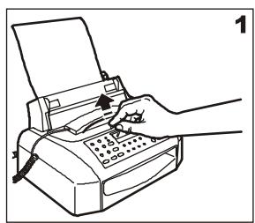 OLIVETTI OFX 180 - INSERTION DE LA TETE D'IMPRESSION - 1
