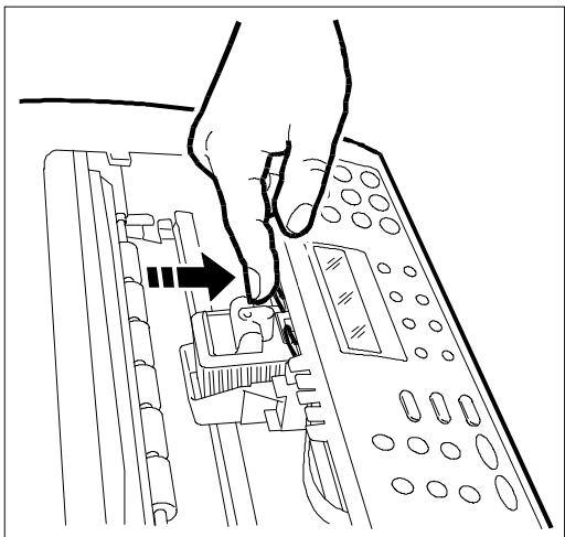 OLIVETTI OFX 540 - INTRODUCTION DE LA TETE D'IMPRESSION - 8