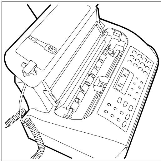 OLIVETTI OFX 540 - INTRODUCTION DE LA TETE D'IMPRESSION - 2