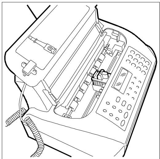 OLIVETTI OFX 540 - NETTOYAGE DE LA BANDE ESSUIE-TETE - 1
