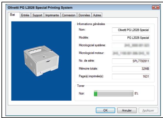 OLIVETTI PG L2028/2028SPECIAL - Quitter Configuration Tool - 1