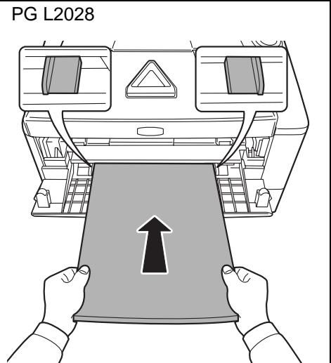 OLIVETTI PG L2028/2028SPECIAL - Chargement de papier dans le bac multifonction - 4
