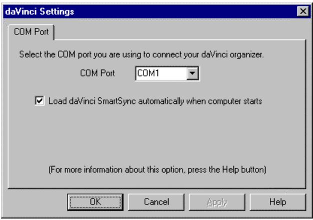OLIVETTI COMPANIONLINK - Configuration du daVinci - 1