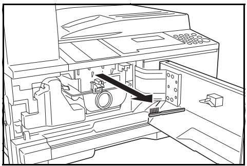 OLIVETTI D-COPIA 1800 - Nettoyage du rouleau de transfert - 1