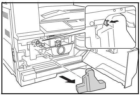 OLIVETTI D-COPIA 1800 - Remplacement de la cartouche de toner et du réservoir de toner au rebut - 3