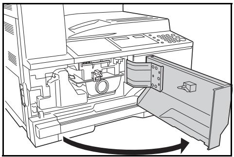 OLIVETTI D-COPIA 1800 - Remplacement de la cartouche de toner et du réservoir de toner au rebut - 2