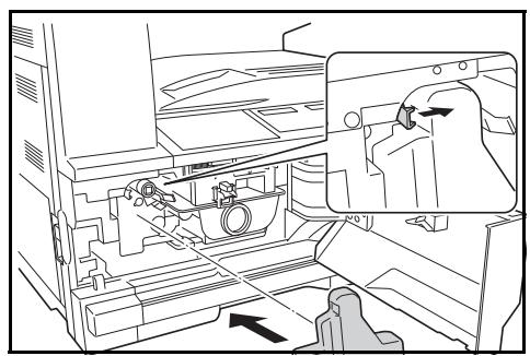 OLIVETTI D-COPIA 1800 - Remplacement de la cartouche de toner et du réservoir de toner au rebut - 16