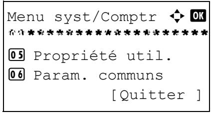 OLIVETTI D-COPIA 283MF - Activation/désactivation de la comptabilité des travaux - 2