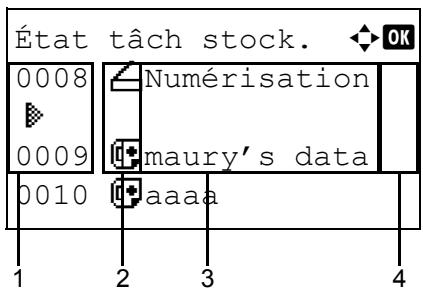 OLIVETTI D-COPIA 283MF - Écran d'etat Stockage - 2