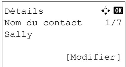 OLIVETTI D-COPIA 283MF - Modification d'une destination - 5