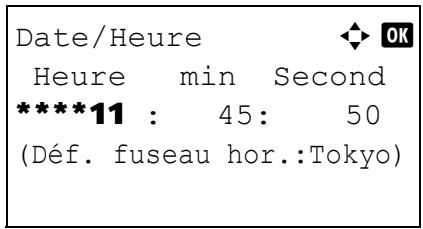 OLIVETTI D-COPIA 283MF - Date/heure - 6