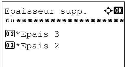 OLIVETTI D-COPIA 283MF - Types et grammages de papier - 6