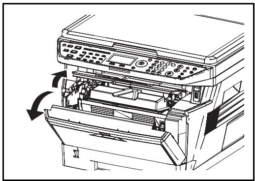 OLIVETTI D-COPIA 283MF - Remplacement de la cartouche de toner - 1