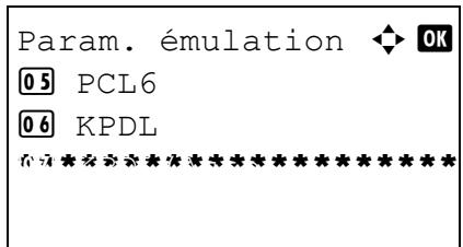 OLIVETTI D-COPIA 283MF - Lorsque KPDL(Auto) est selectionné pour l'émulation - 1